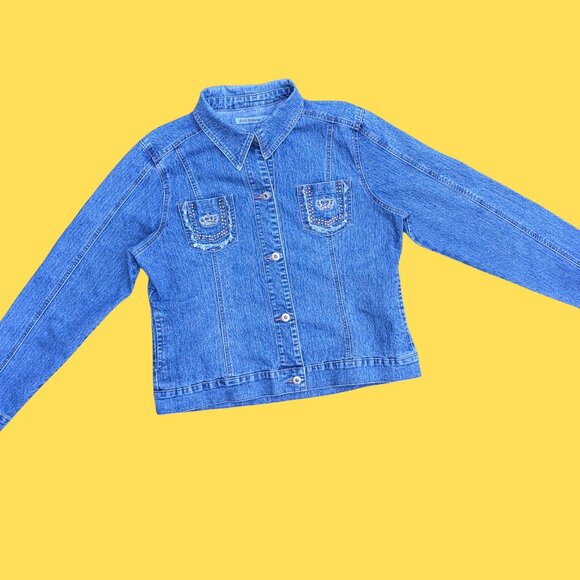 SOLD Handmade, Upcycled Freddie Mercury, Queen Denim Jacket Size XL - Picture 4 of 4